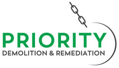 Priority Demolition & Remediation, LLC Logo